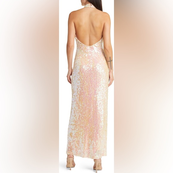 [WAYF] The Aria Sequin Mock Neck Gown - Picture 2 of 13